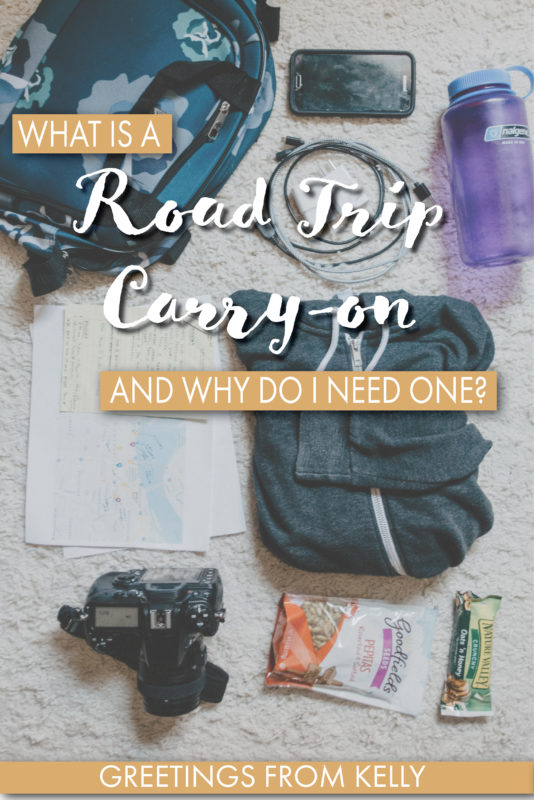 What's a Road Trip Carry On and Why Do I Need One? Pinterest Pin