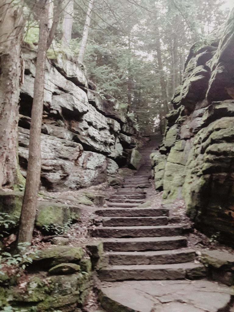 The Ledges Hiking Trail at Cuyahoga Valley National Park