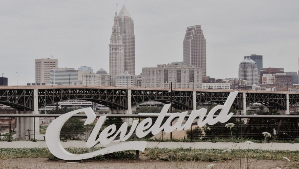CLE Script Sign in Tremont, Cleveland is the perfect addition to your Two Days in Cleveland trip