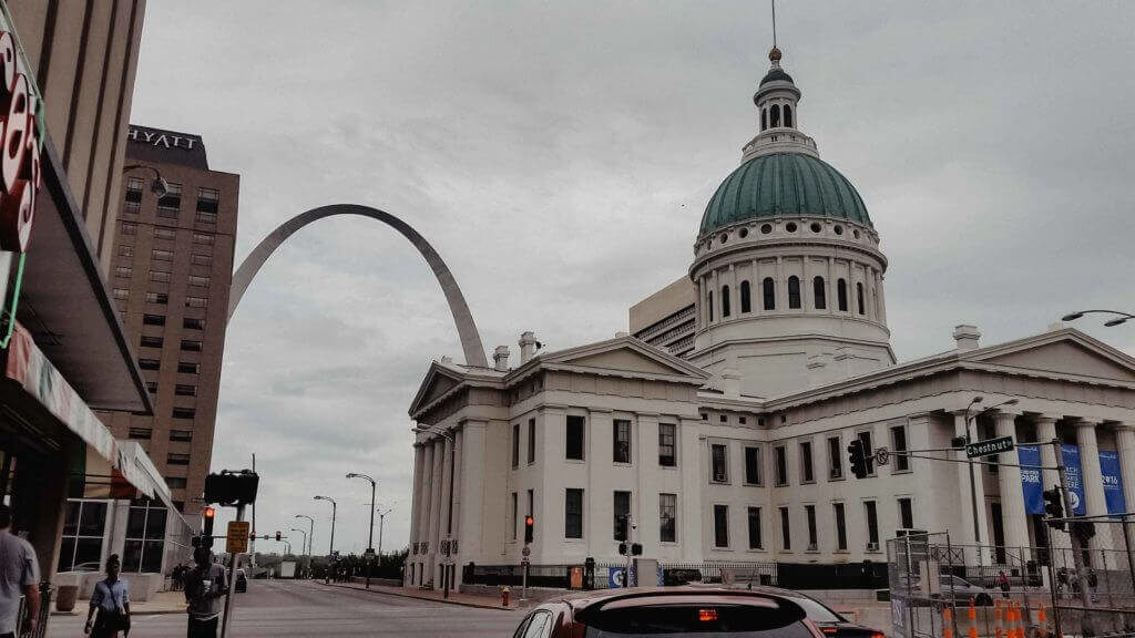 Gateway Arch Old Courthouse St Louis