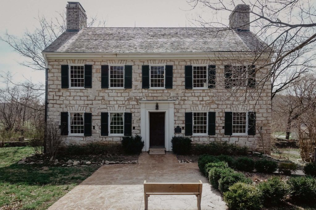 Daniel Boone House - White Brick House Missouri